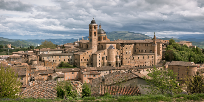 Urbino - Italie - cestování - dovolená v itálii